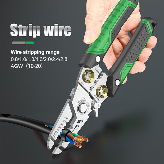 7 In 1 Multifunctional Stainless Steel Wire Stripper